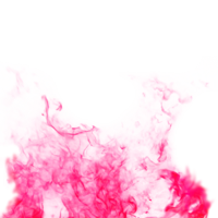 a pink paint splash on a white background